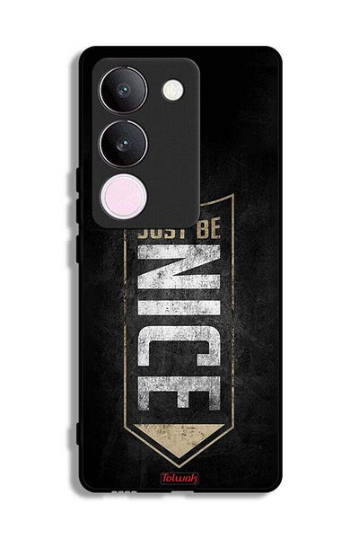 Tolwak vivo V29 Protective Case Cover Just Be Nice