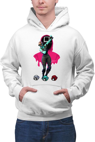OEM Hanorac Barbati Fortnite Among Us Squid Game Korean Cyber Skin