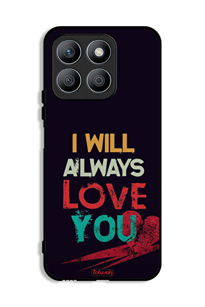 Tolwak غطاء حماية لهاتف Honor X8b - سأحبك دائمًا