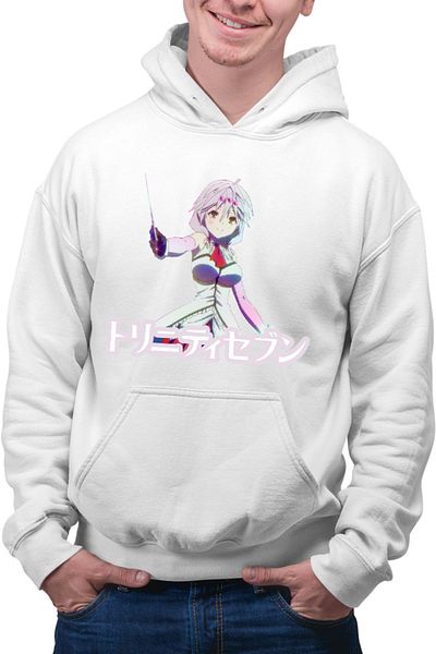 OEM Hanorac Barbati Trinity Seven Kurata Yui Rainbow Anime Manga Shounen