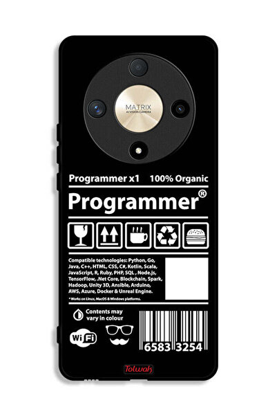 Tolwak Honor X9b Protective Case Cover Programmer Sticker