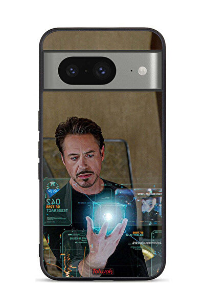 Tolwak غطاء حماية لهاتف Google Pixel 8 بتصميم الرجل الحديدي