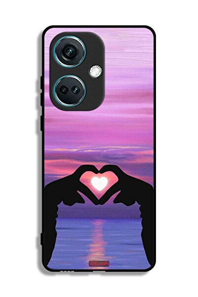 Tolwak غطاء حماية لهاتف OnePlus Nord CE3 - قلب وقمر