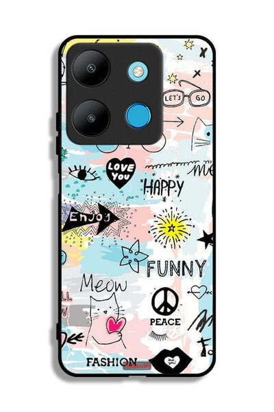 Tolwak غطاء حماية لهاتف Infinix Smart 7 - Love You Tags