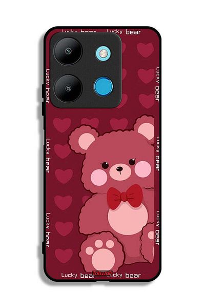 Tolwak Infinix Smart 7 Protective Case Cover Lucky Bear