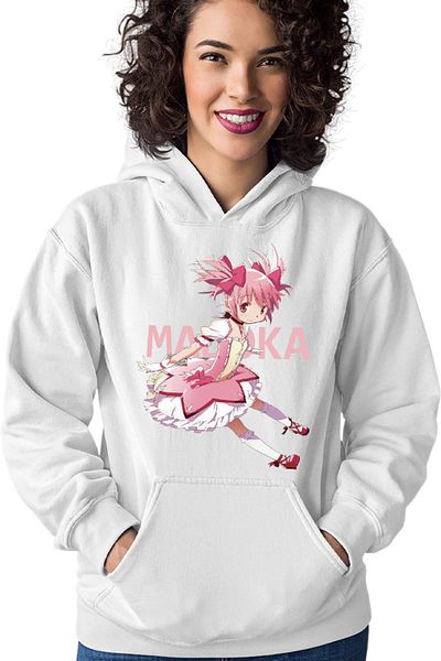 OEM Madoka Magica Kaname Sakura Dress Cute Universe Women's Hoodie