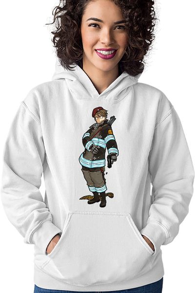 OEM Hanorac Female Fire Force Hinawa Takehisa Animekage Otaku