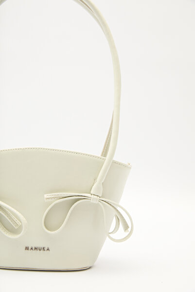 Manuka Sandy Bow Mini Bag Ice Blue