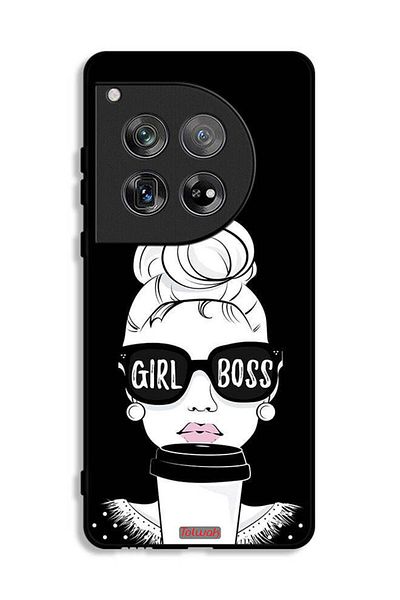 Tolwak OnePlus 12 Protective Case Cover Girl Boss