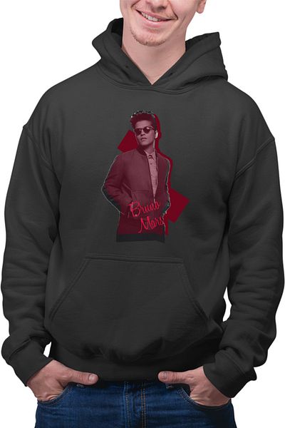 OEM Men's Sweatshirt Bruno Mars Cool Vintage Style Actor Singer