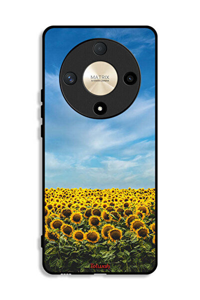 Tolwak Honor X9b Protective Case Cover Sunflowers Under The Sky