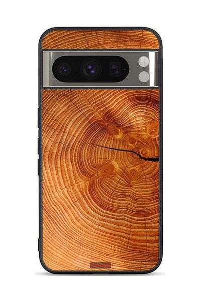 Tolwak Google Pixel 8 Pro Protective Case Cover Crack Wood