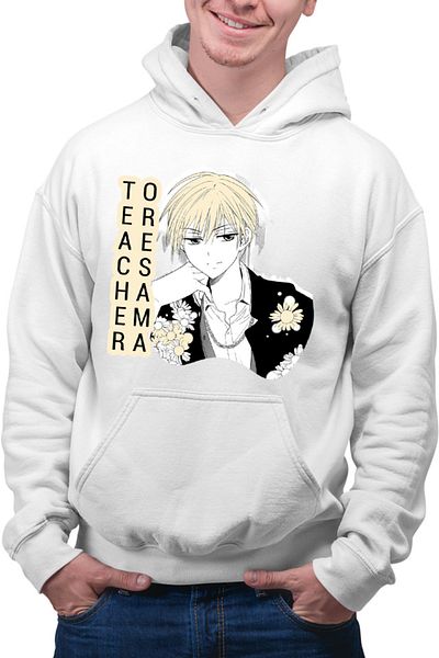 OEM Men's Hoodie Oresama Teacher Natsuo Manga Flowers Women's