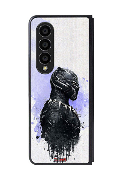 Tolwak غطاء حماية لهاتف سامسونج جالاكسي زد فولد 4 - النمر الأسود