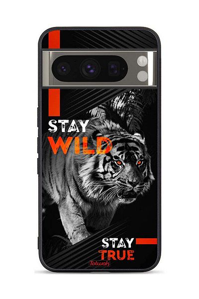 Tolwak Google Pixel 8 Pro Protective Case Cover Stay Wild Stay True