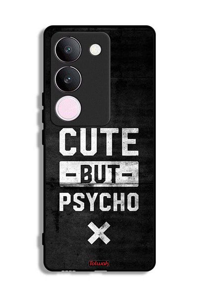 Tolwak vivo V29 Protective Case Cover Cute But Psycho