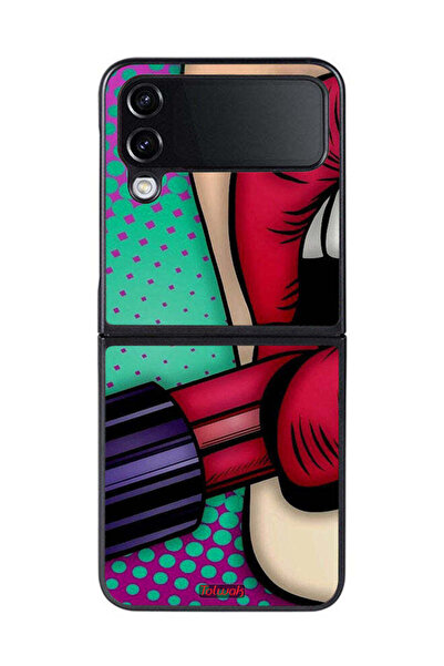 Tolwak غطاء حماية أحمر شفاه لهاتف سامسونج جالاكسي زد فليب 4