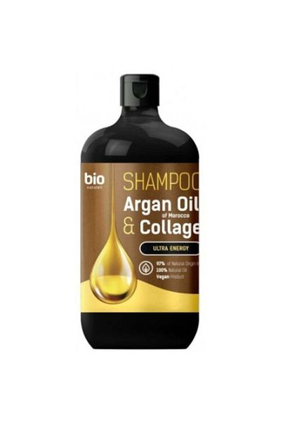BIO Naturell Șampon pentru toate tipurile de păr cu ulei de argan marocan și colagen, 946 ml