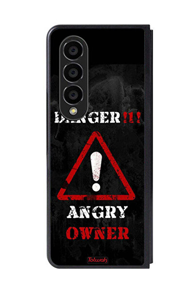 Tolwak غطاء حماية لهاتف سامسونج جالاكسي زد فولد 4 - مالك غاضب