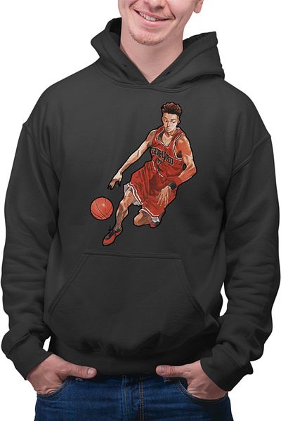 OEM Men's Hoodie Slam Dunk Miyagi Basketball Hoop Anime