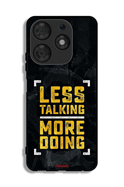 Tolwak غطاء حماية لهاتف تكنو سبارك 10 برو - أقل كلامًا وأكثر فعلًا