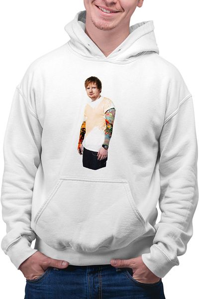 OEM Hanorac Barbati Ed Sheeran Tattoos Colorful Beautiful Voice Skills