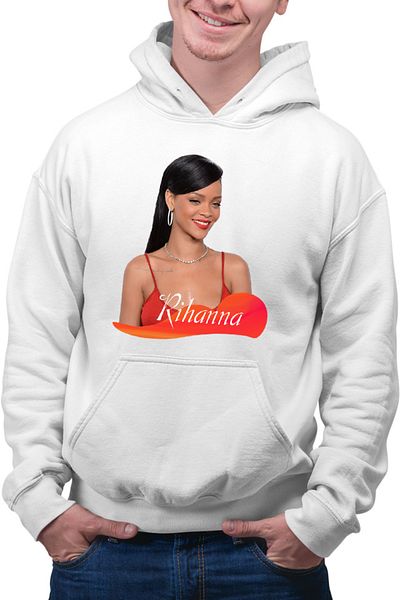 OEM Men's Hoodie Rihanna Beautiful Lady Concert Style American