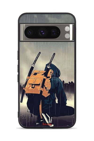 Tolwak Google Pixel 8 Pro Protective Case Cover Sword Samurai Digital Art