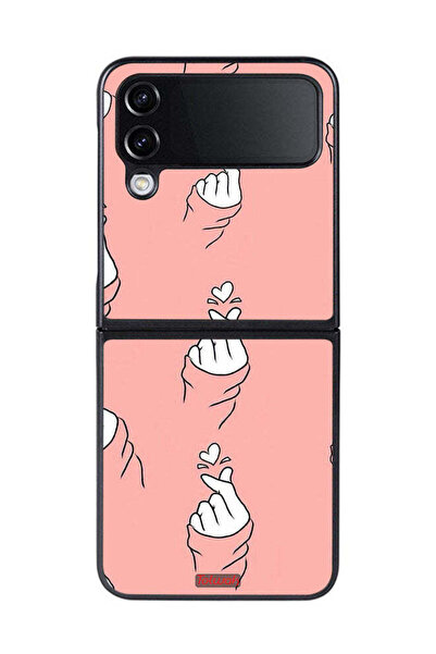 Tolwak غطاء حماية لهاتف Samsung Galaxy Z Flip 4 مع علامات Snaps