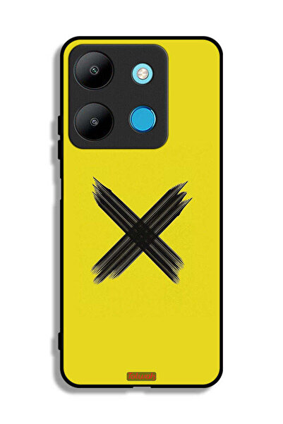 Tolwak غطاء حماية لهاتف Infinix Smart 7 بنمط X