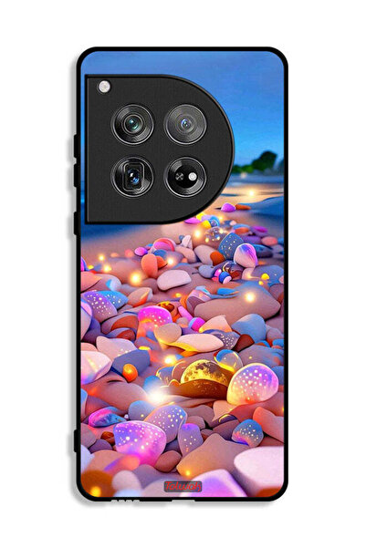 Tolwak غطاء حماية لهاتف OnePlus 12 برسومات أحجار فنية