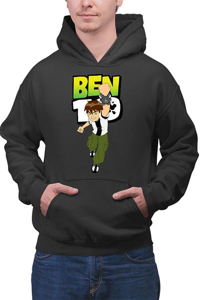 OEM Men's Hoodie Ben10 Clock Magic Monsters Alien