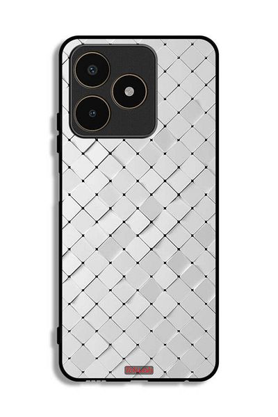 Tolwak Realme C53 Protective Case Cover Tiles Texture