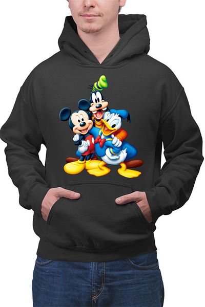 OEM Hanorac Barbati Mickey Mouse Gooffy Donald Duck Friends Disney