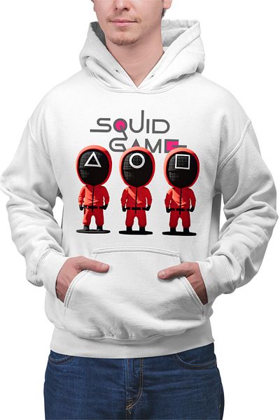 OEM Men's Hoodie Squid Game Patrol Survival Drama Hwang Dong-hyuk