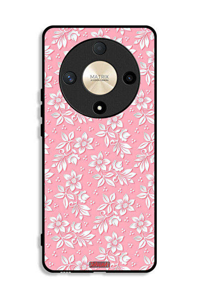 Tolwak Honor X9b Protective Case Cover Flowers Background Pattern