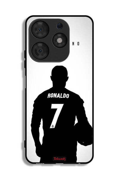 Tolwak غطاء حماية تكنو سبارك 10 برو مع قناع كريستيانو رونالدو