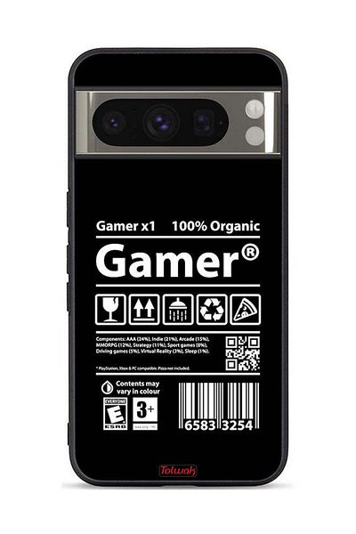 Tolwak Google Pixel 8 Pro Protective Case Cover Gamer Sticker