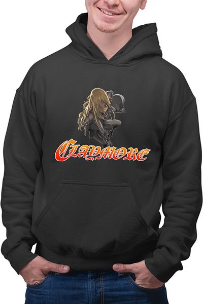 OEM Men's Hoodie Claymore Teresa Supernatural Fantasy Demons
