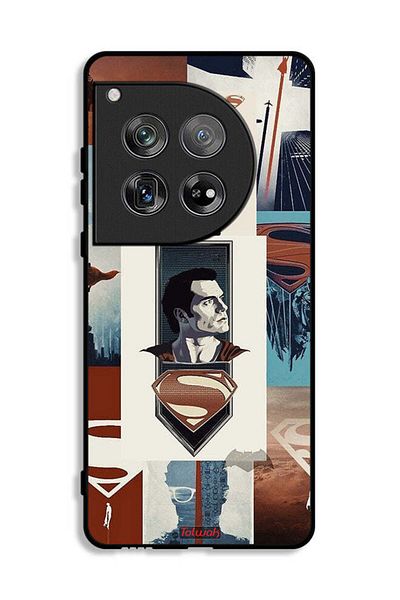 Tolwak OnePlus 12 Protective Case Cover Superman Art