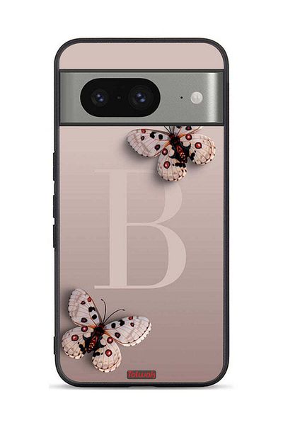 Tolwak Google Pixel 8 Protective Case Cover B Butterflies