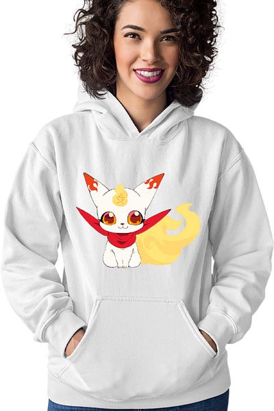 OEM Women's Hoodie Twin Star Minecraft Kinako Pet