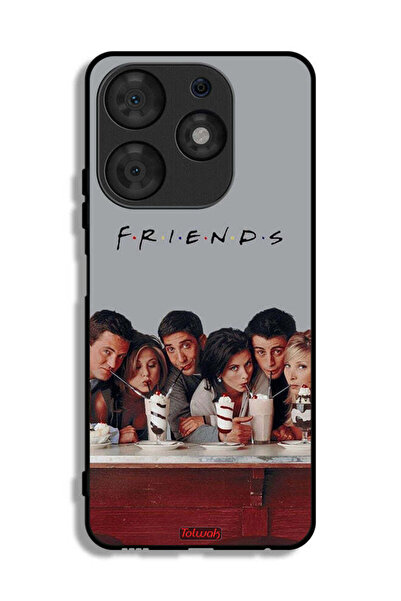 Tolwak Tecno Spark 10 Pro Protective Case Cover F R I E N D S