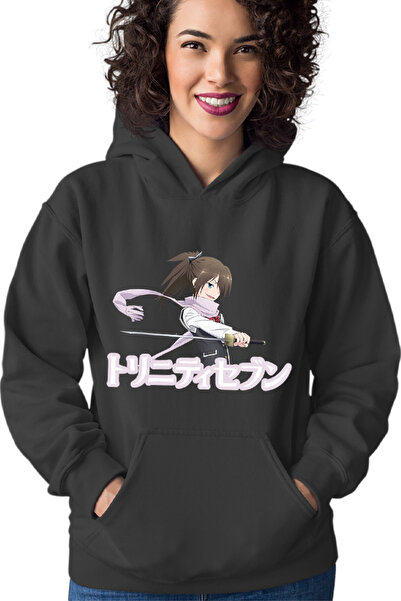 OEM Hanorac Femei Trinity Seven Kazama Levi Samurai Japan Anime Otaku