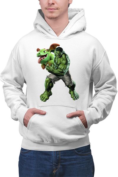 OEM Men's Hoodie Hulk Clash Royale Strategy Game Dinosaur