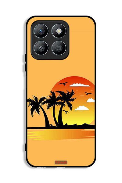 Tolwak Honor X8b Protective Case Cover Drawing Abstract Design