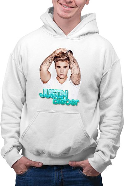 OEM Men's Hoodie Justin Bieber Actor Tattoo Logo