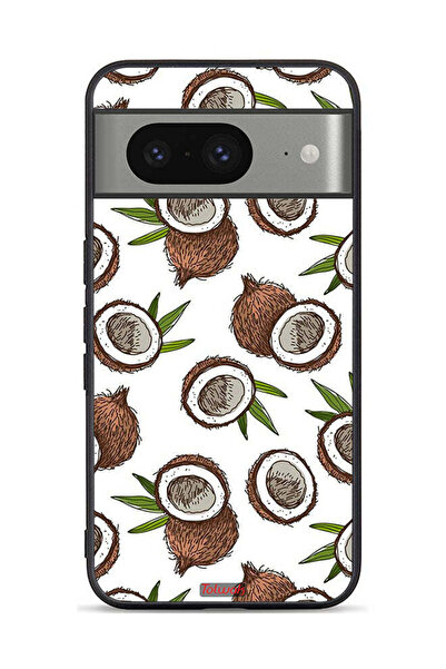 Tolwak غطاء حماية لجهاز Google Pixel 8 بلون جوز الهند