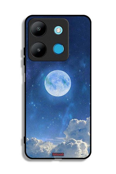 Tolwak Infinix Smart 7 Protective Case Cover Moon Clouds