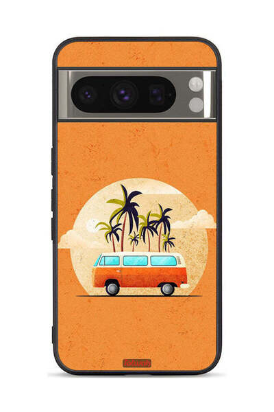 Tolwak غطاء حماية لهاتف Google Pixel 8 Pro بتصميم حافلة فنية